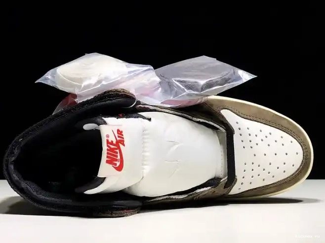 Rep MAX CD4487 Scott Jordan OG 1 Travis 100 - Air High 'Mocha' Retro x 0430